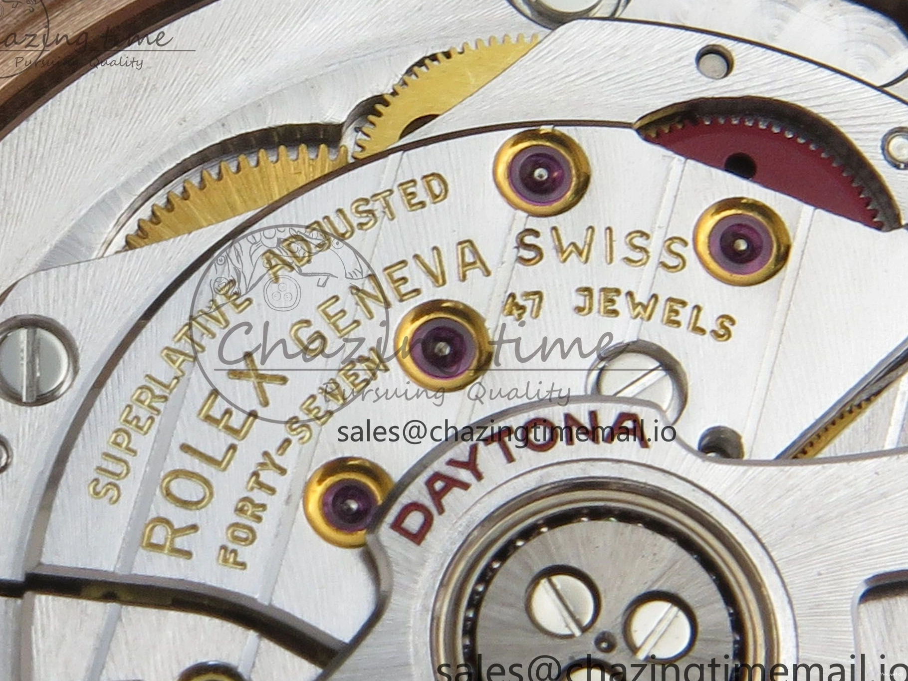 RG Oysterflex Edition 126515 VSF Daytona on 1:1 VS4131 (Weighted) Strap Dial Black V2 Best 0120